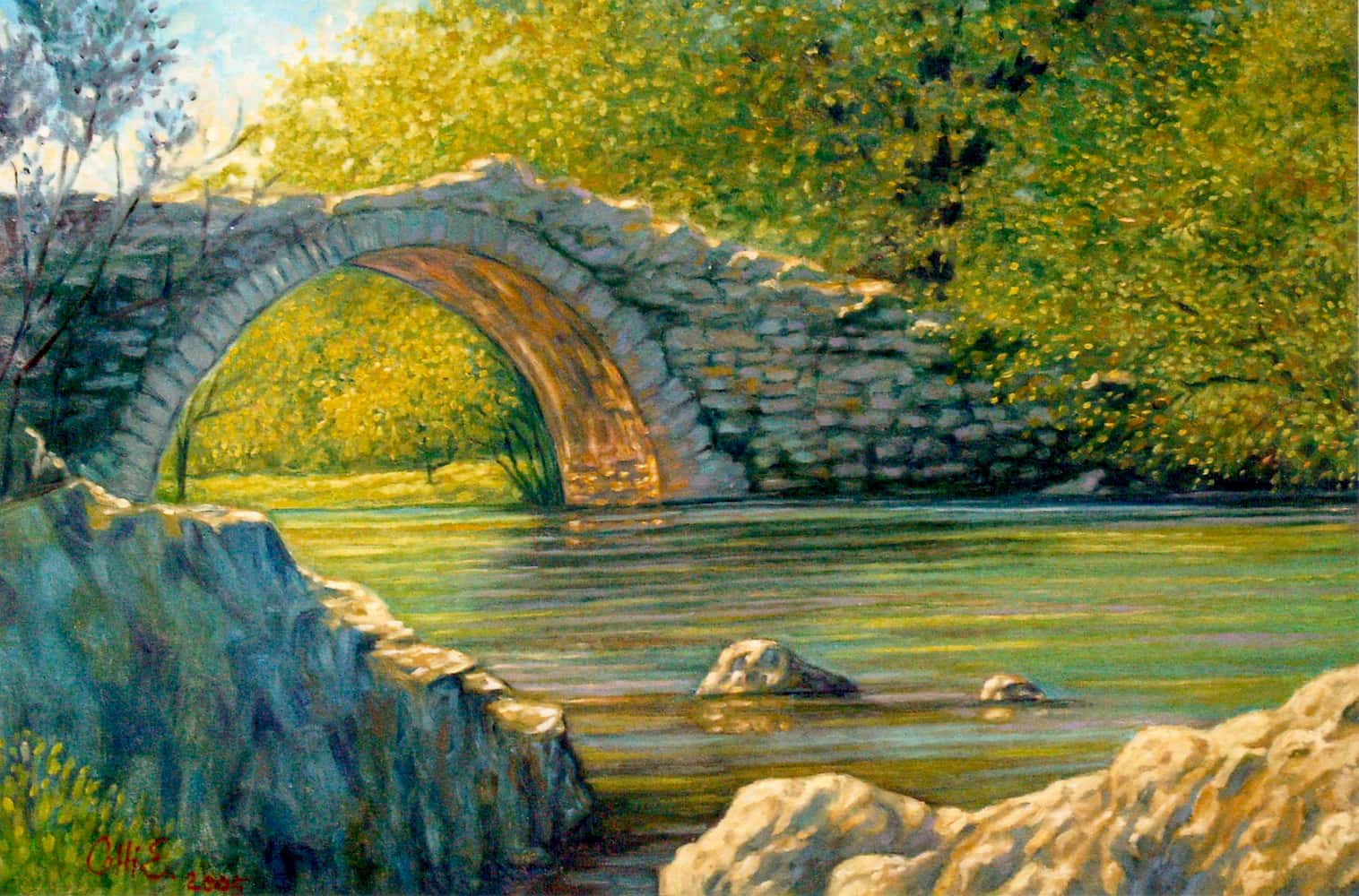 Opera di Emilio Cetti: Ponte Romano