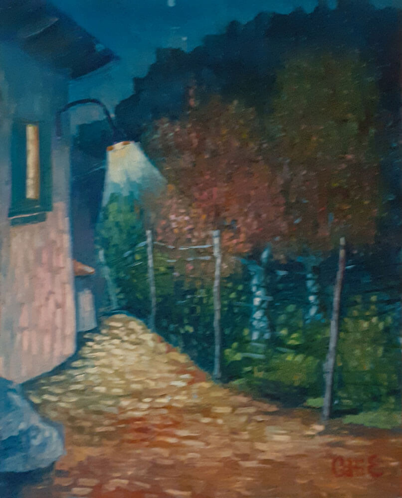 Opera di Emilio Cetti: Studio d'Albero e Luce